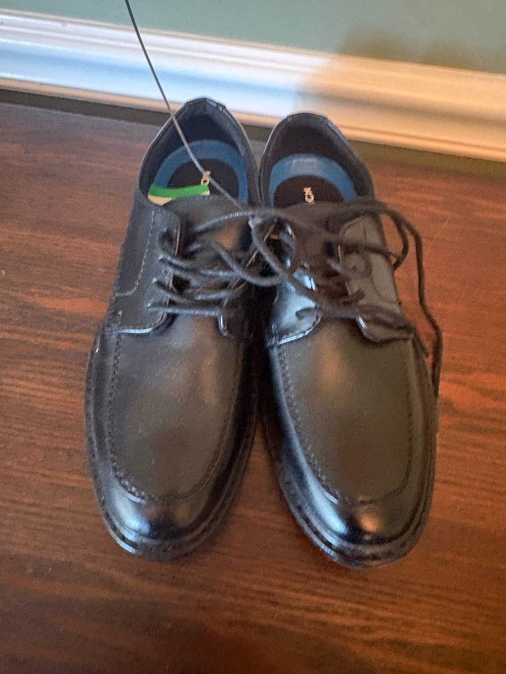 Nordstrom Black Oxford Dress Shoes for Boys size 2